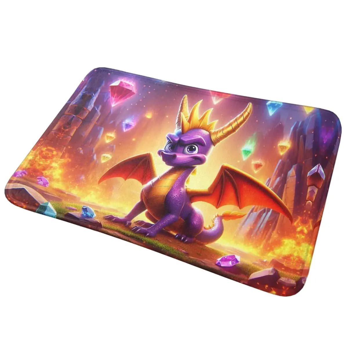 Ghiaccio Spyro Zerbino antiscivolo Tappetino A prova di olio d'acqua Tappeto per ingresso cucina Casa Soggiorno Tappetini