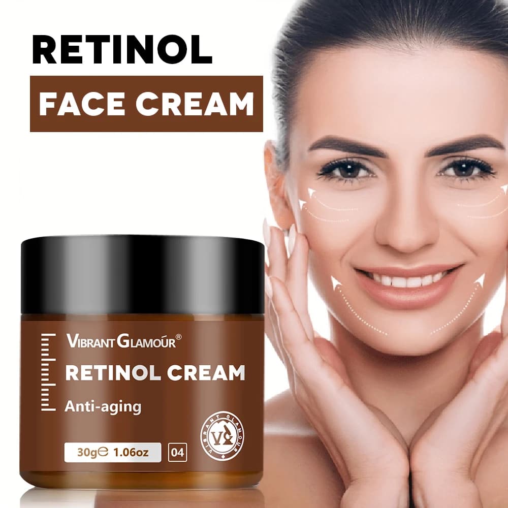 Crema viso al retinolo Riduce i segni di invecchiamento della pelle Accelera la rigenerazione del collagene Leviga le rughe Solleva la stringe la pelle delicata