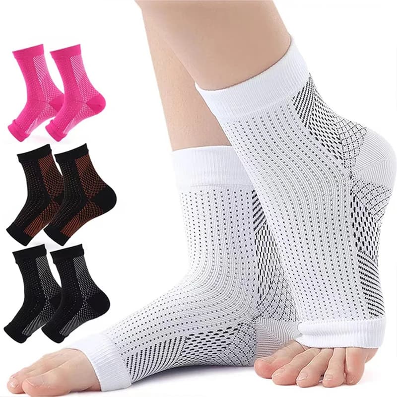 Calzini a compressione da uomo e donna per tutti gli sport, ciclismo, corsa, yoga, calcio, basket, rugby, escursionismo, tennis, skateboard ​