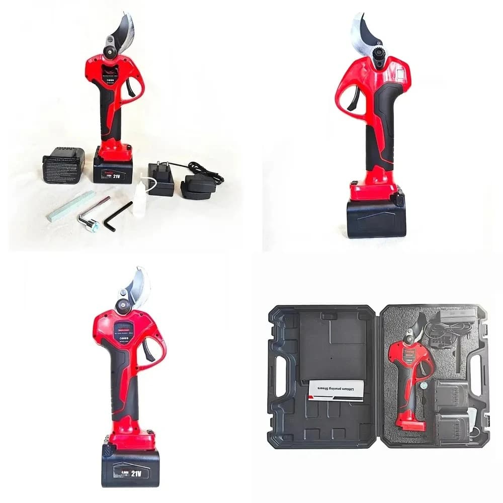 Forbici Elettriche per Potatura MP350P 35SHF con Asta di Supporto, Attrezzo Elettrico per Potatura di Alberi da Frutto, Viti e Ulivi