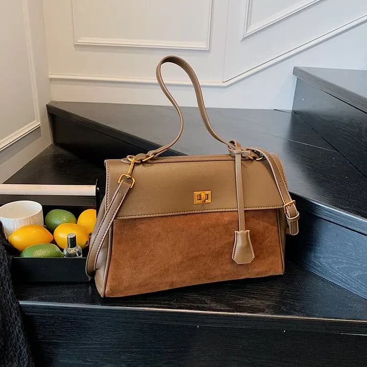Borse fasciatoio classiche di lusso semplici ed eleganti per donna, borsa messenger chic parigina, borsa a tracolla di alta gamma, borsa tote alla moda ed elegante
