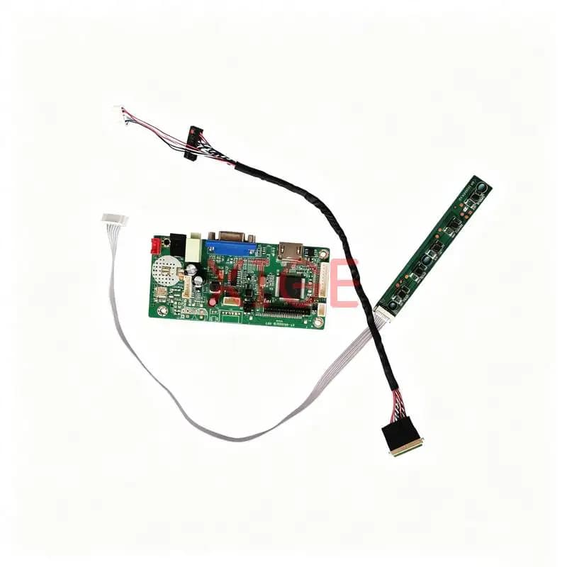 Kit Scheda Controller per HSD101PHW1 HT101HD1 LP101WH1 M101NWN8, DIY 40-Pin LVDS 1366x768 1366*768 VGA HDMI per Display Laptop