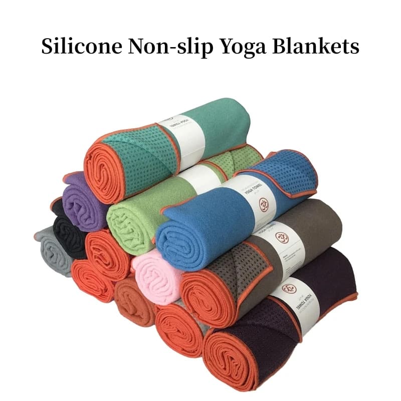183x61cm coperte da Yoga antiscivolo in Silicone tappetino da Yoga asciugamano da viaggio sportivo esercizio Fitness Pilates coperte pieghevoli