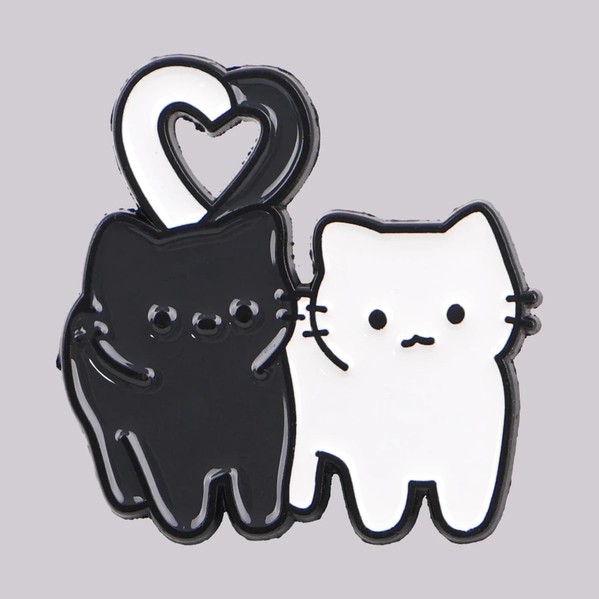 Cute Cat Enamel Pin Cartoon Animal Brooch Pines Lapel Pins Badge on Backpack Clothing Accessories Couple Jewelry Friends Gifts