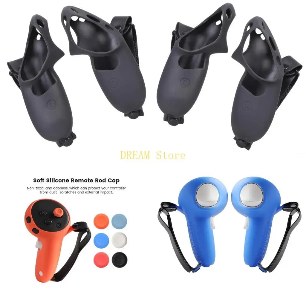 1 set silicone case with cappucci joystick cover for headset 3 best sale