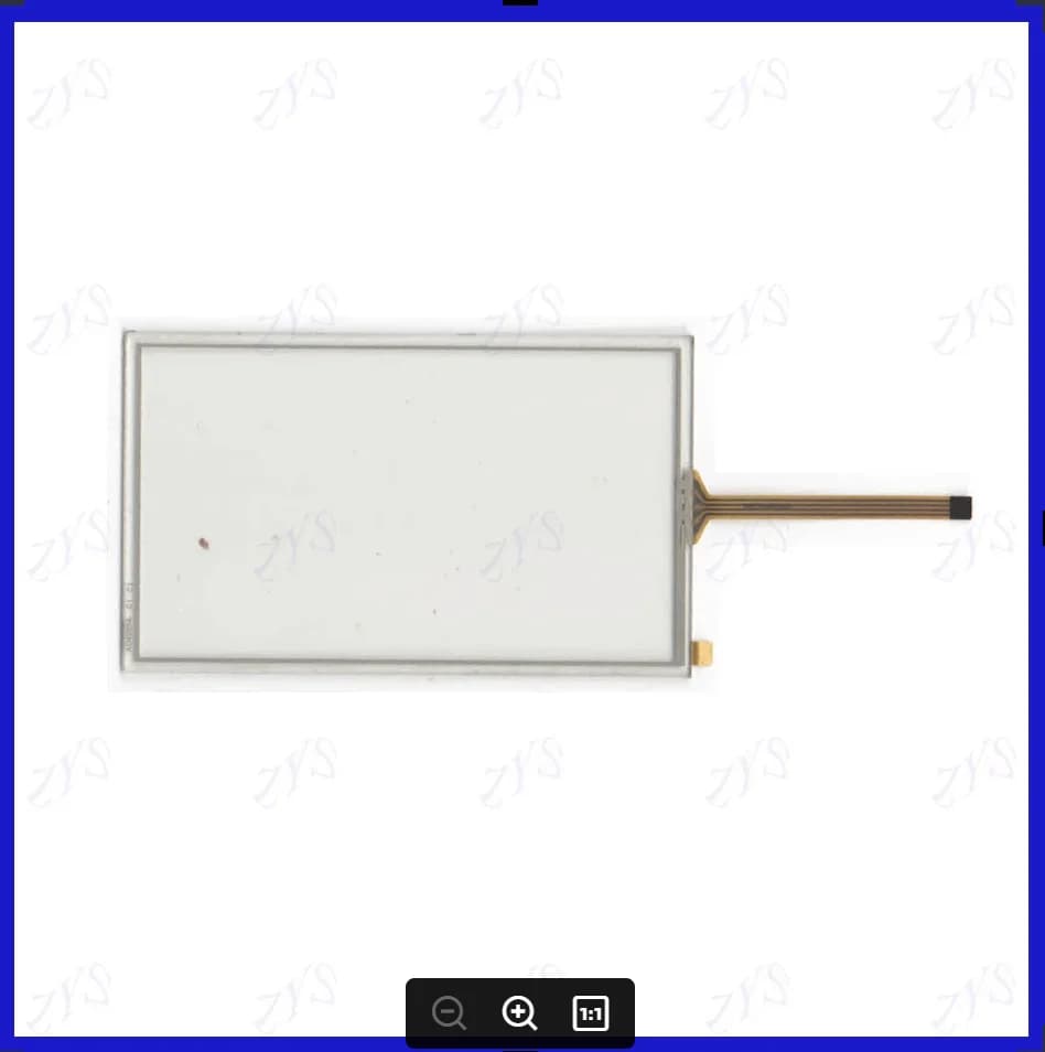 ZhiYuSun 5 inch HST-TPA5.0B this is compatible 4 wire TOUCH SCREEN the glass touch for HSTTPA5.0B