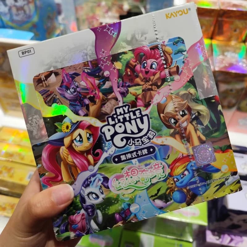 Kayou Genuino My Little Pony Card Halloween Set Tipo di scambio Carta Nightmare Night Animation Collection Card Giocattoli periferici