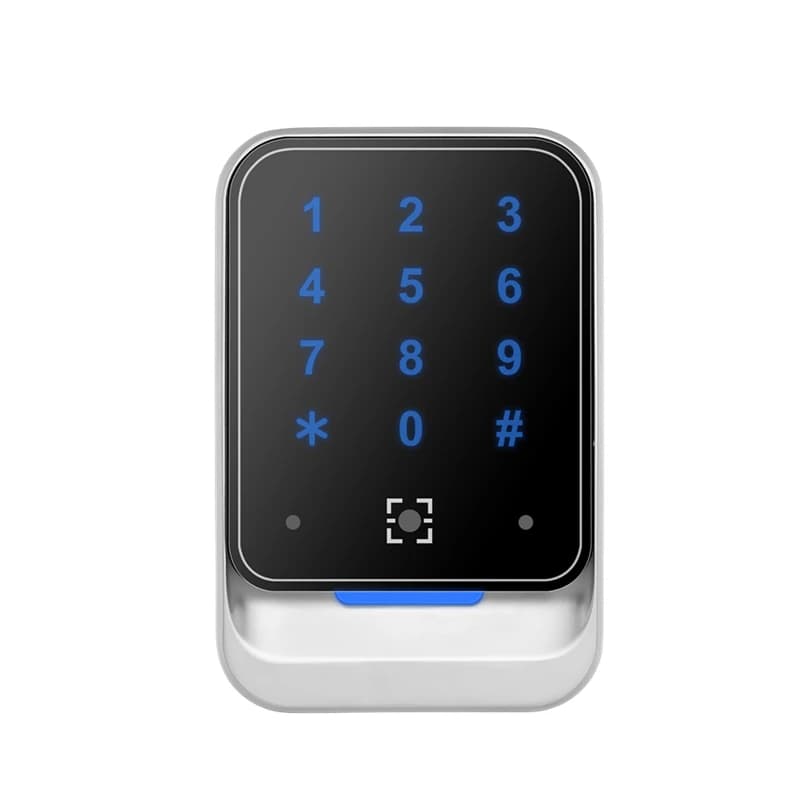 QR600 lettore QR impermeabile che supporta codice a barre MF RFID Card cellulare NFC Password USB Wiegand RS485 per sistema di controllo accessi