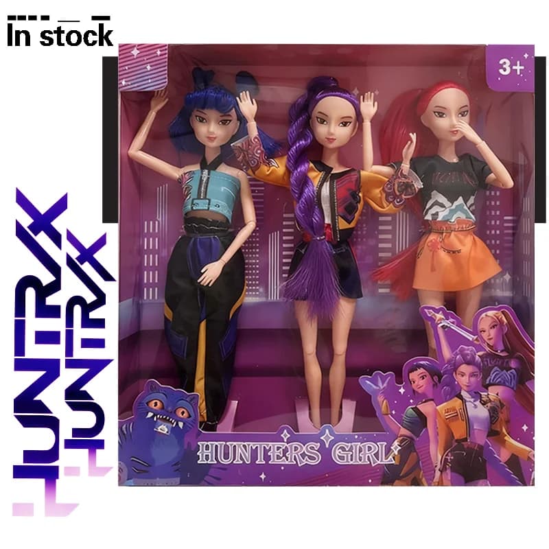 NUOVO Giocattolo Bambola Action Figure Rumi Mira Zoey Bellissima Principessa Bambola in Plastica Fai da Te per Bambine