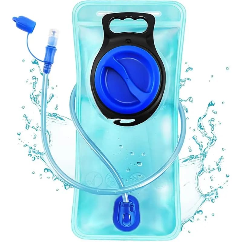 Sacca idrica da 2L per escursionismo, sacca di stoccaggio acqua, sacca idrica per zaino, sacca idrica per escursioni.