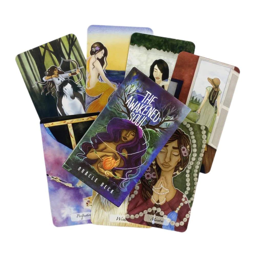 The reaked Soul Oracle Cards mazzo di divinazione dei tarocchi English Vision Edition gioco da tavolo per la festa