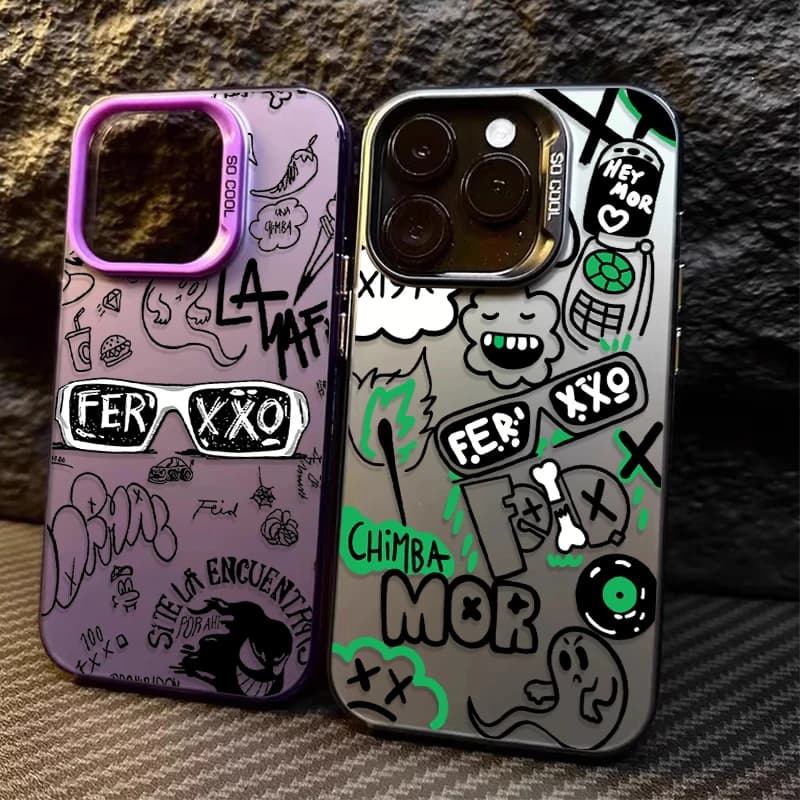 Feid Nitro Jam Ferxxo Hot PC Case for iPhone 16E 11 12 16 15 14 13 Pro Max XS X XR Plus 8 7 SE 2020 Shockproof Matte Back Cover