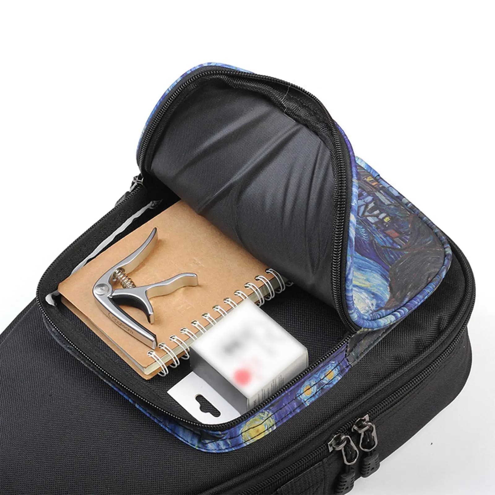 Ukulele Gig Bag Bag Thick Padded Rucksack with Accessory Storage Pocket