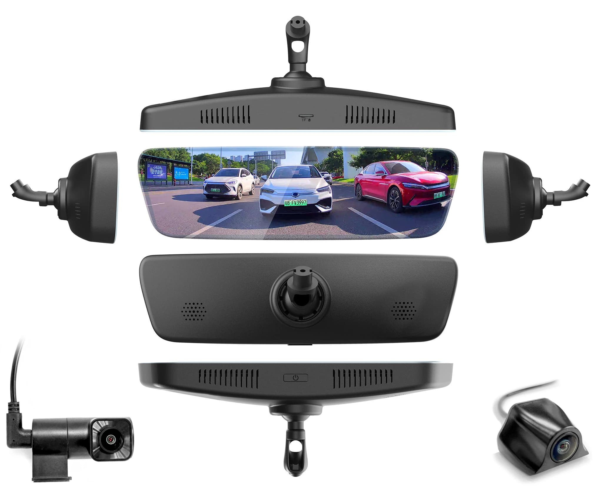 Registratore Multimediale Dedicato per Auto con Visione Notturna e Registrazione in Loop