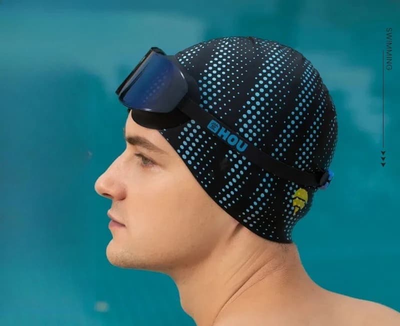 Professional Silicone Swim Headphone for Training New Style Women's Swim Headphone Underhead Waterproof Swimming Headset with Ear Protection