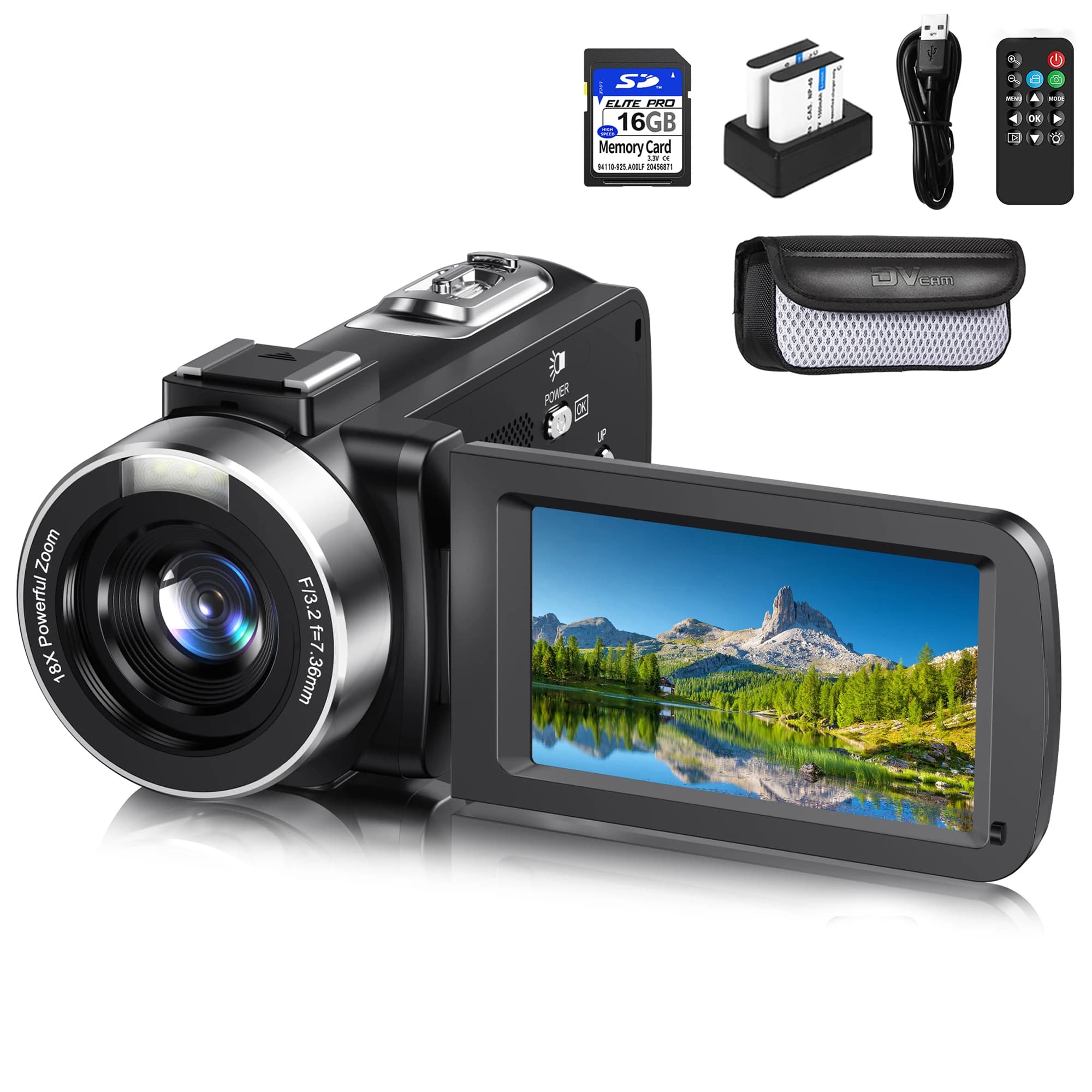 42 MP camera for photography Live 4K HD Live 4K HD Zoom digital 18X Cameras for vlogging Beginners Recorder YouTube