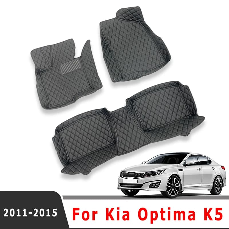 Car mats Car mats Interior waterproof for KIA Optima K5 2015 2014 2013 2012 2011 Car accessories Custom carpets Covers