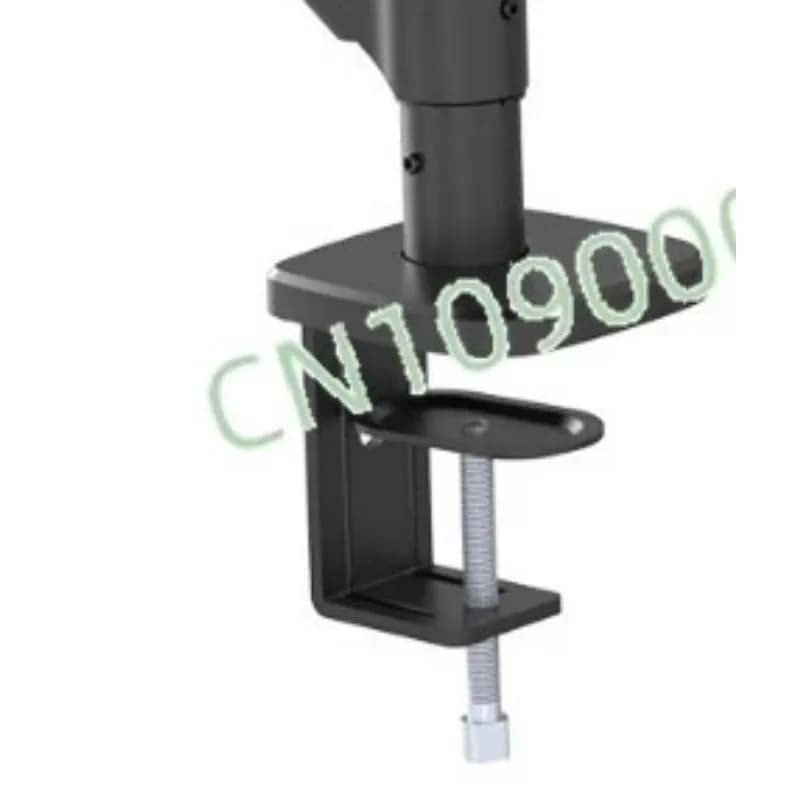 Supporto per monitor a doppio schermo multifunzione con molla a gas, braccio singolo/doppio, base universale, supporto cantilever per computer