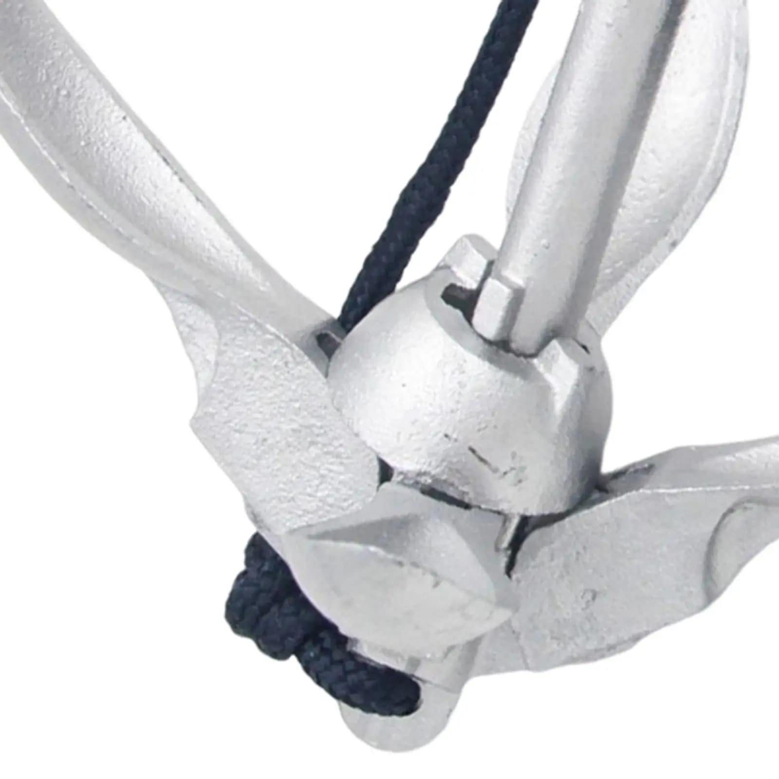 1.5kg Kayak Anchor Folding Grapnel Anchor Kit 40ft Marine Grade Rope for Kayaks, Canoes, Jet Skis, Boards