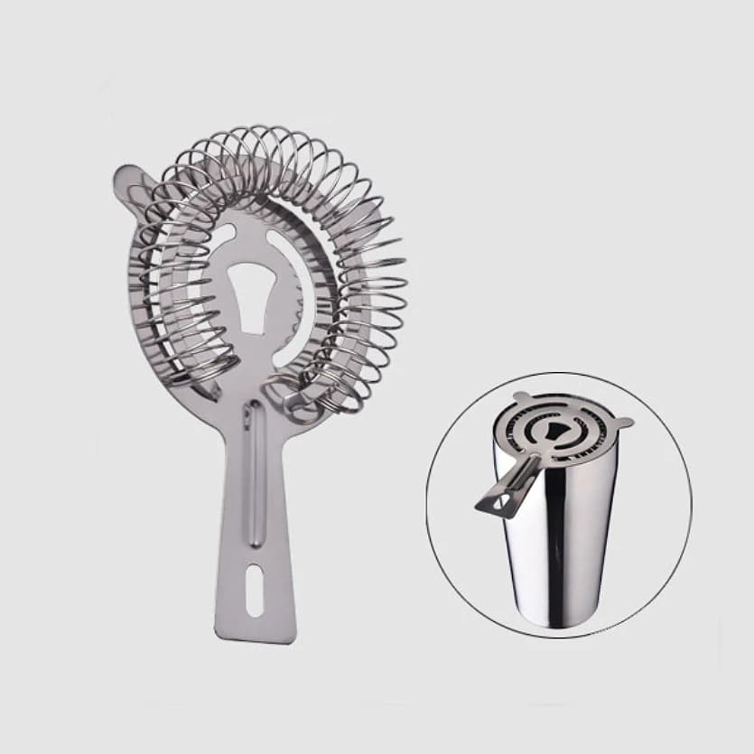 Set da barista BHTS per baristi professionisti e bar domestici, set da 5 pezzi con shaker Boston per cocktail