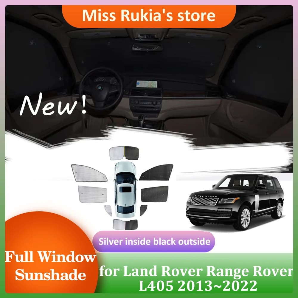 Parasole per auto per Land Rover Range Rover L405 2013 ~ 2022 2014 2015 2016 2017 2018 2019 2020 2021 finestre sul tetto visiera parasole parabrezza tenda copertura tetto apribile accessori