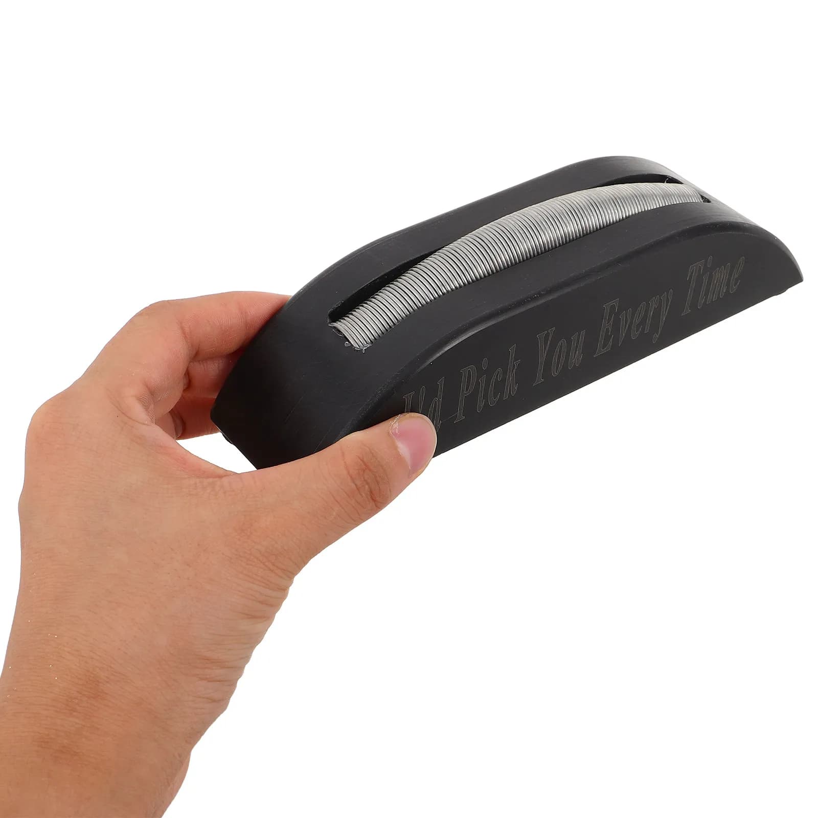 Portaplettro per Chitarristi, Design Estetico Giapponese, Morsetto Leggero in PVC per Conservazione Sicura dei Plettro, Compatibile con Ukulele e Basso