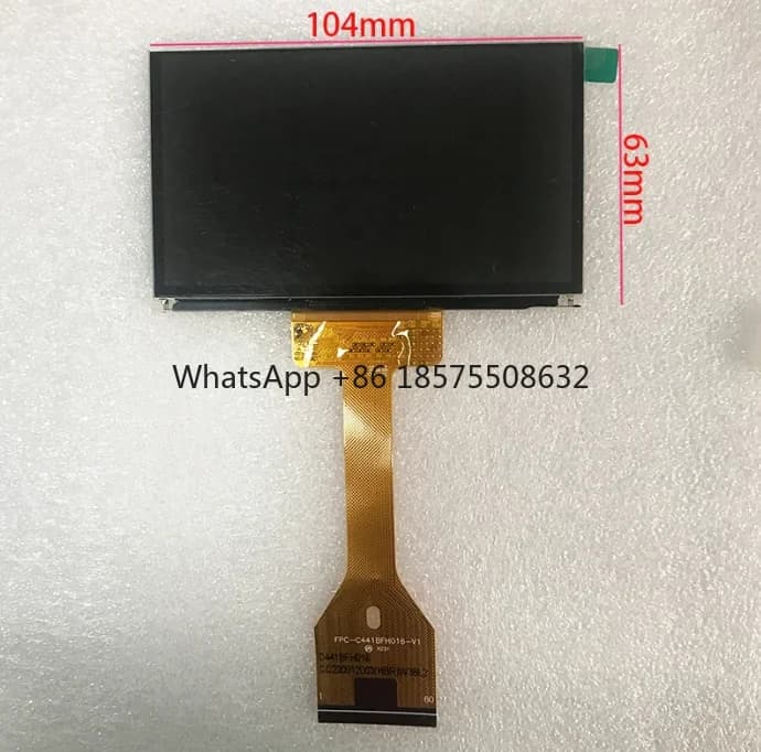 New LCD Screen FPC-C441BFH016-V1 C44BFH016 CC230912003(HBR)W38L2 Matrix Display Panel DIy Projector