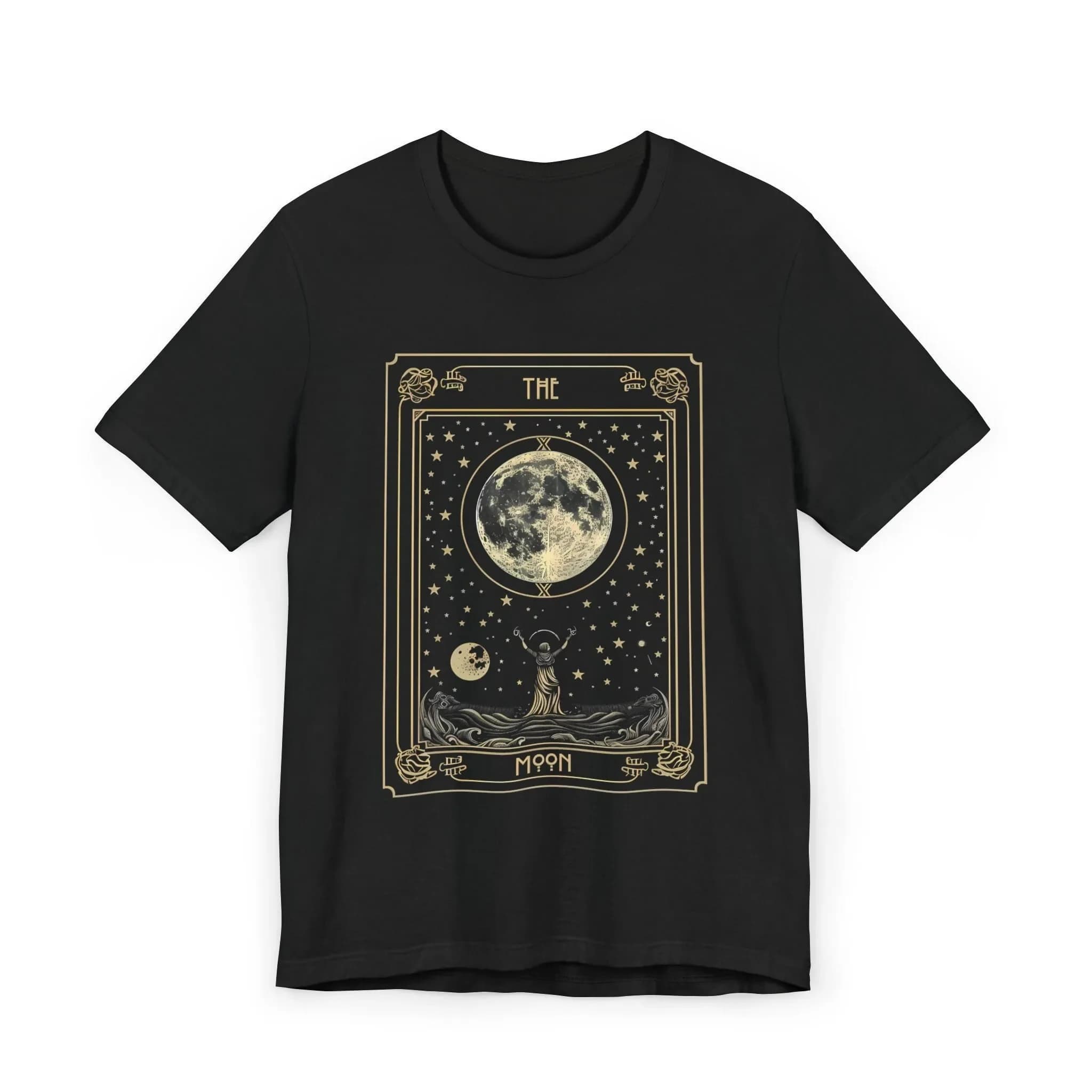 Maglietta con la carta dei Tarocchi della Luna