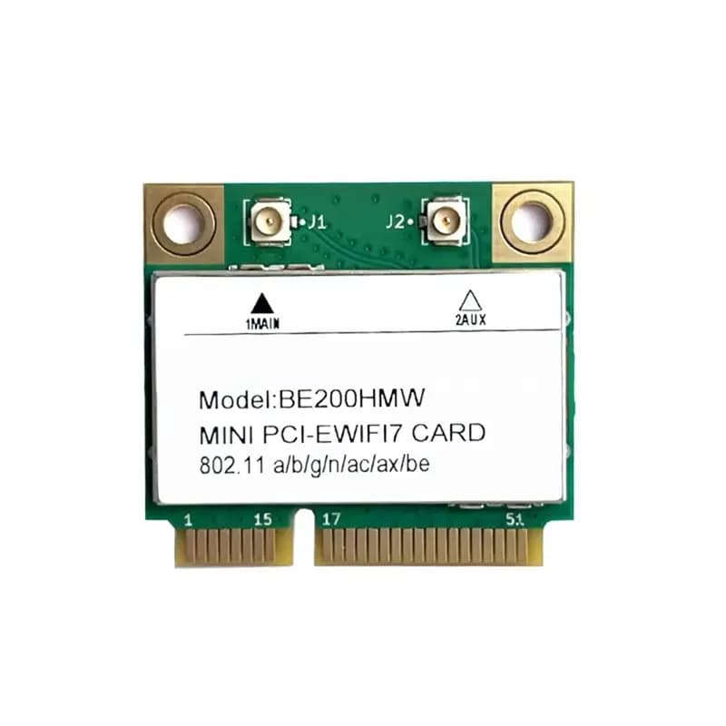 Nuovo! Scheda PCI-E WiFi 2.4G/5G/6Ghz Bluetooth 5.4 802.11BE Adattatore di rete per laptop senza antenna