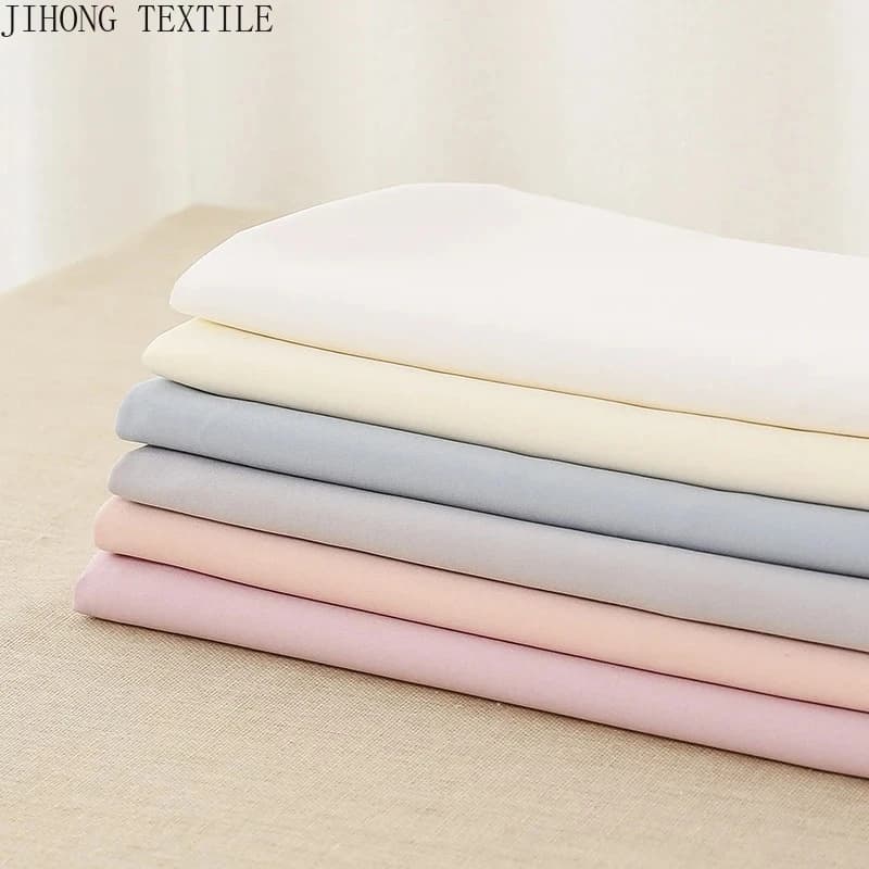 8 Colors Lining Fabric 0.5/1/3/5 Meters Soft Anti-Fade lining For DIY Sewing Skirt,Jackets,Dress Solid Color fabric Black Cloth