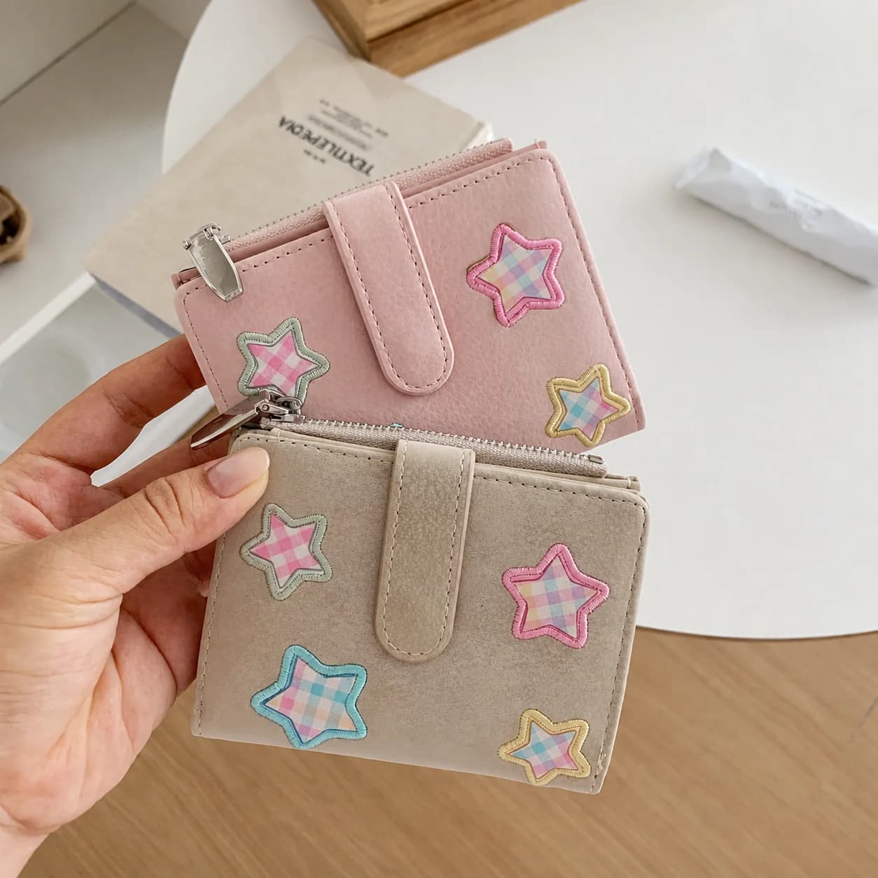 Id Holder Y2k Card Holder Pu Short Wallet Minimalist Urban Passport Holder For Crossbody Bags Small Handbags Cards Storage