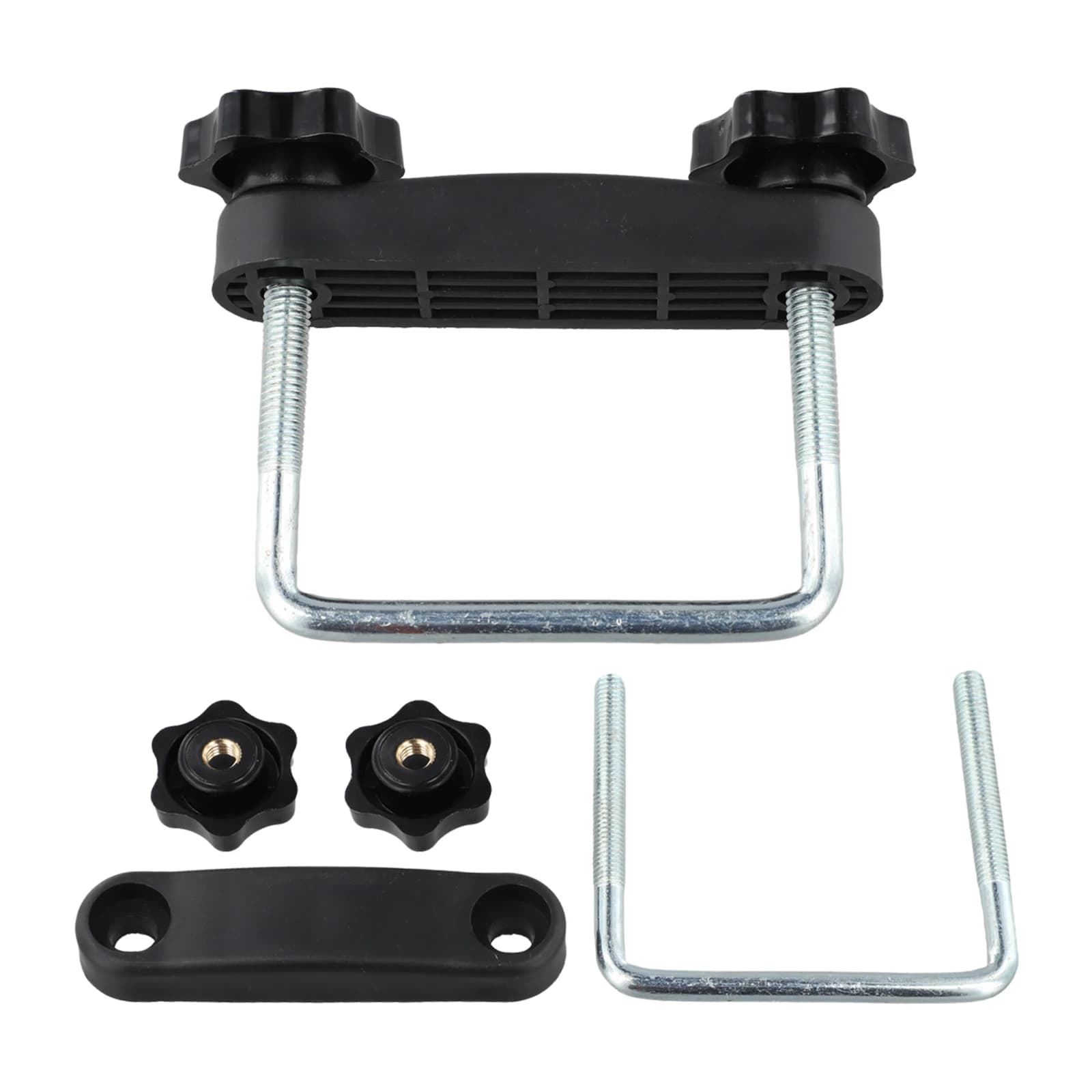 6/8CM Roof Rack Clamps Roof Box U-Bracket Clamp With Locking Nut Removable Rod Roof Luggage Rack Fixing Clip Car Accessoies