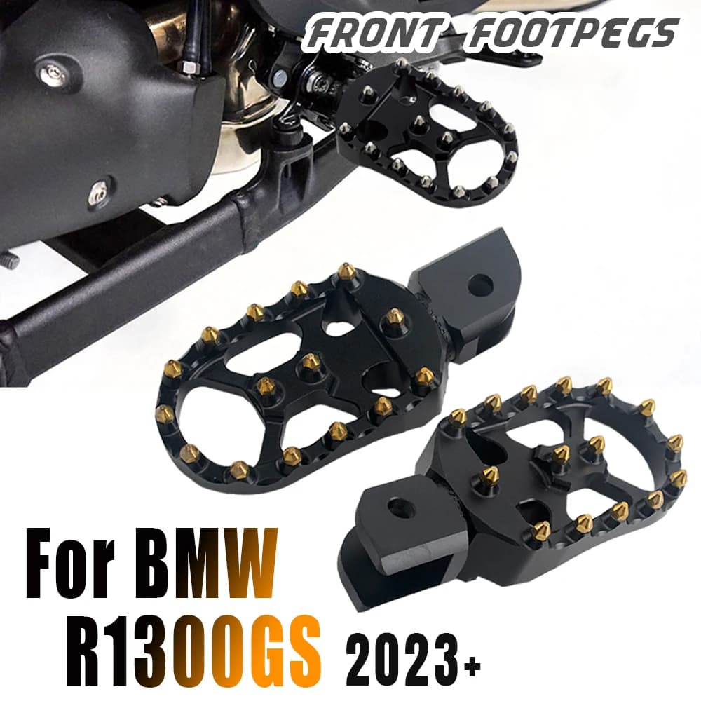 Accessori Moto per BMW R1300GS R 1300 GS ADV Adventure, Poggiapiedi Anteriore Antiscivolo per Conducente, Pedane Larghe