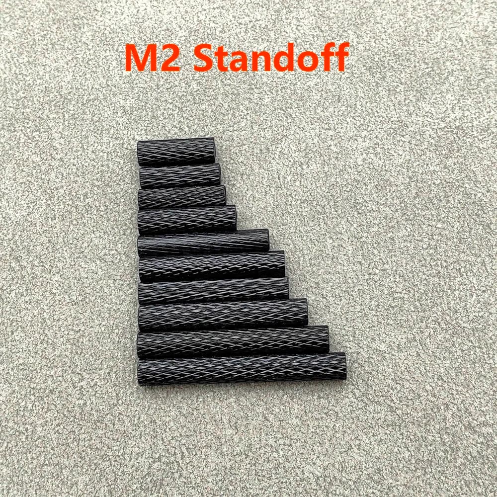 20 pcs M2 standoff spacer D3.5mm/D4mm Aluminum Plate Black for FPV RC drone for FPV chassis parts