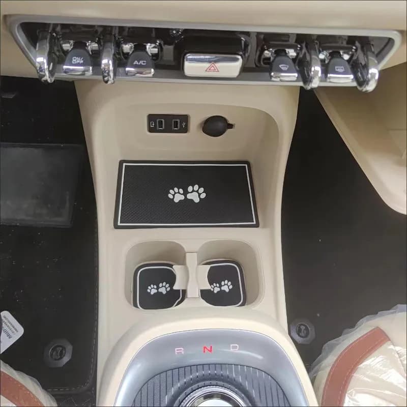 Car Gate Slot Cup Mat For GWM ORA 03 Funky Cat Accessories 2021 2022 2023 Anti-Slip Door Groove Pad