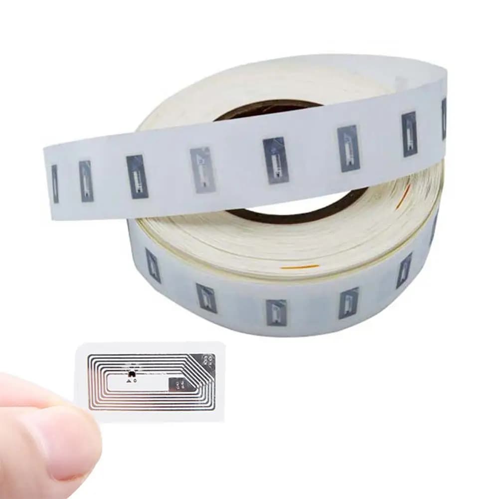 Etichette adesive NFC da 10 pezzi con chip NTAG215 Etichette adesive NFC per tutti i dispositivi abilitati NFC e smartphone