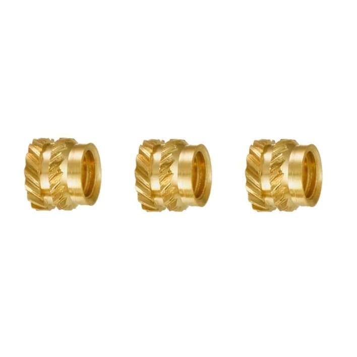 50/100 Hot Melt Nuts Brass M3 - Heat Resistant 3D Printer Accessory Diaper Set