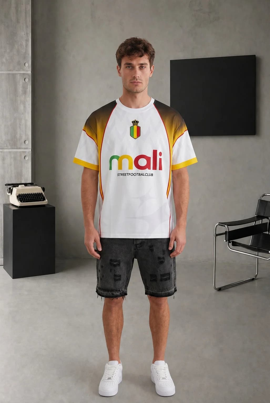 2026 New Mali Trendy Design Football Shirt for Fans, Quick Drying Leisure Sports Men's T-shirt