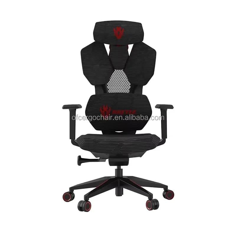 High Quality Multi-function Ergonomic Gaming Chair Plastic Computer Racing Chair with 5D Armrest