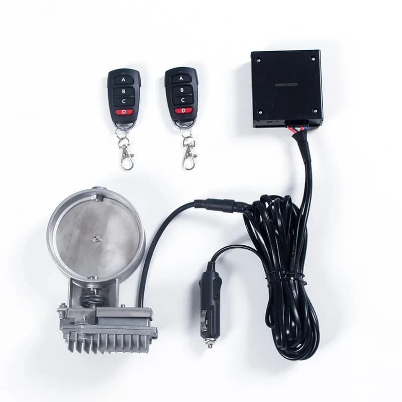 Kit regolabile per interruttore telecomando con sistema di valvole elettriche per cambio sonoro di scarico per auto