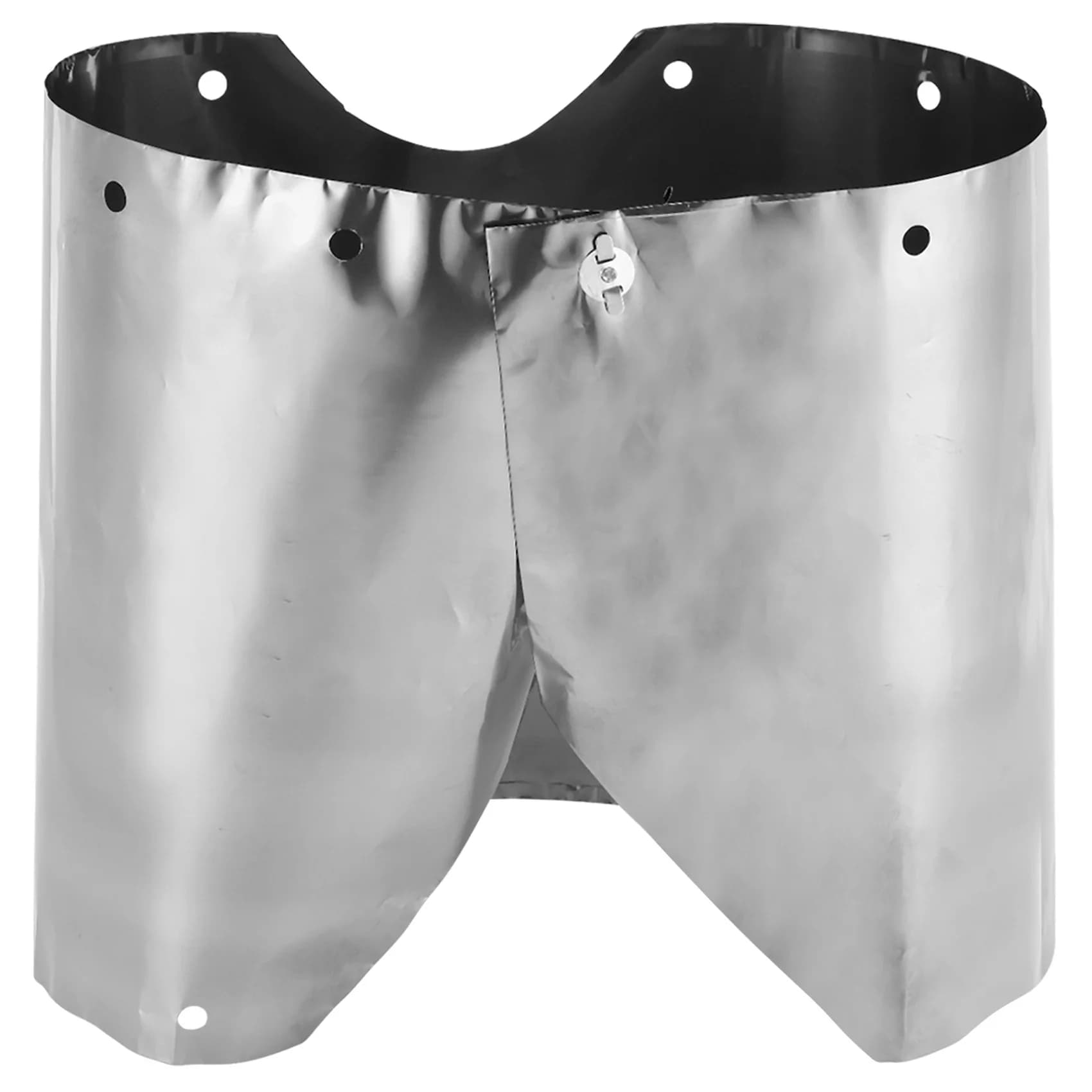 A89E-Pure Titanium Fornello da campeggio Scudo antivento Fornello da campeggio Schermo antivento Fornello a gas esterno Parabrezza antivento 19 cm