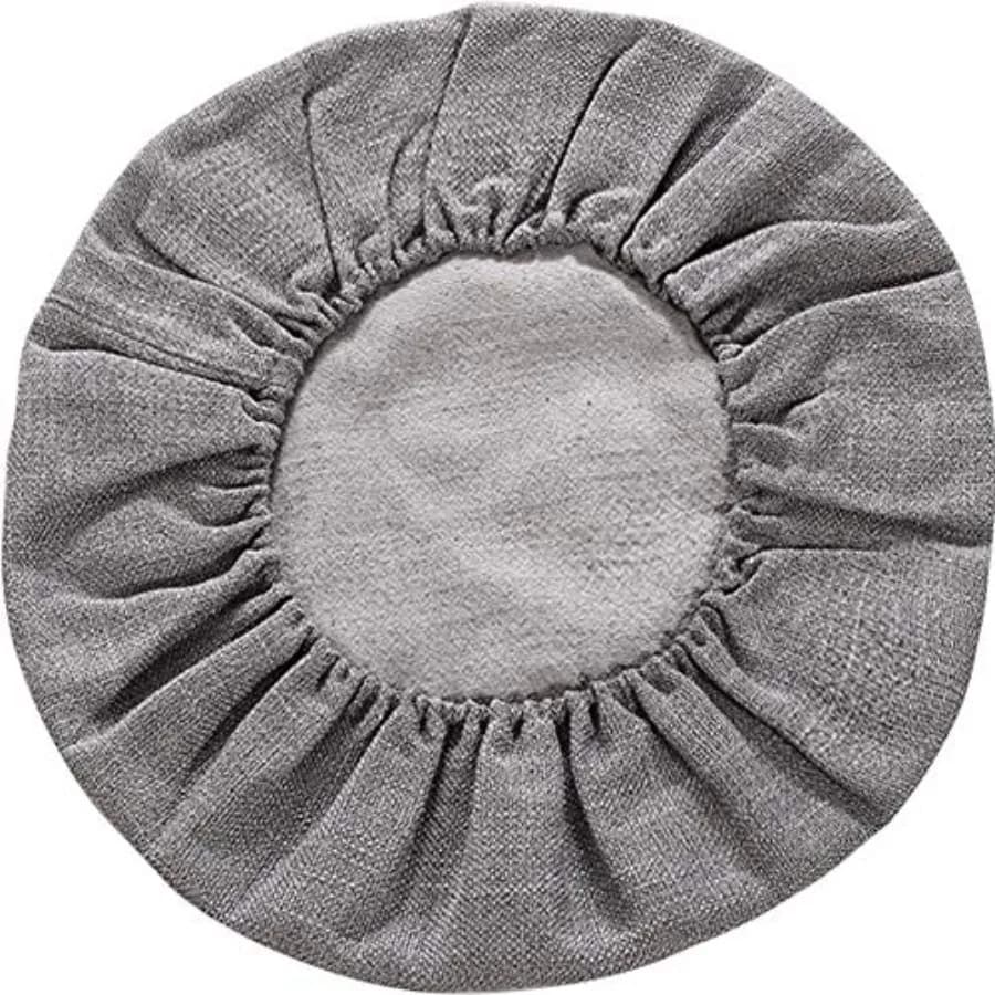 Round Floor Pillow Cover Tatami Floor Cushion Cover Straw Japanese Futon Cover Meditation Seatg Ottoman Throw Protector for Liv