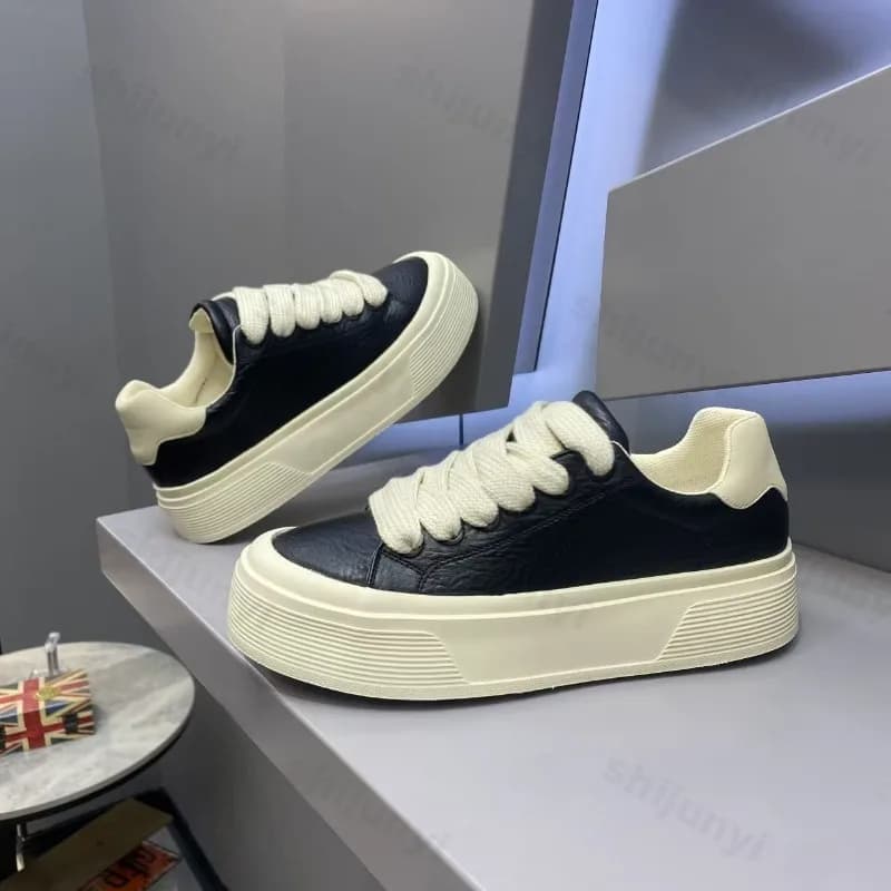 Scarpe da Uomo di Tendenza Designer 2026 Primavera Autunno, Scarpe da Corsa con Plateau Antiscivolo, Scarpe da Tennis Outdoor Casual con Lacci