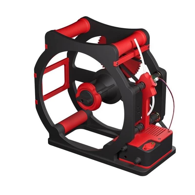 Electric 3D Filament Rewinder Consumables Spool Coiling Organizer Tool PLA ABS PETG Portable Storage Recoiler