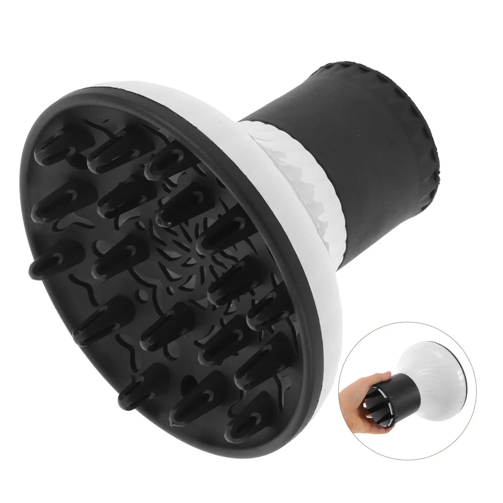 Universal Hairdryer Diffuser Attachment Large Hood Blow Dryer Diffuser for Curly Wavy Hair Salon Hair Styling Protective Cover
