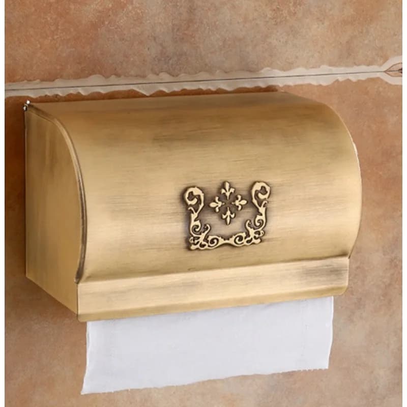 Paper Towel Dispenser Wall Mounted Tissue Box Holder Towel Holder Toilet Paper Holder Bathroom Accessories Rolling