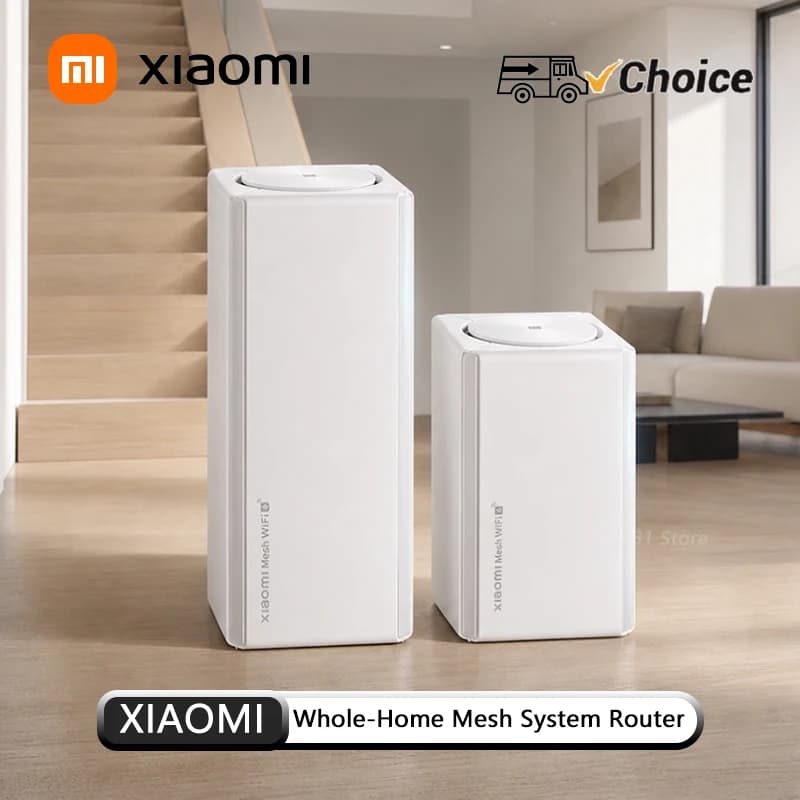 Original Xiaomi Whole-Home Mesh System Router WiFi6 Bluetooth Repeater Modem Gateway IPTV Signal Amplifier Gaming Accelerator-CN