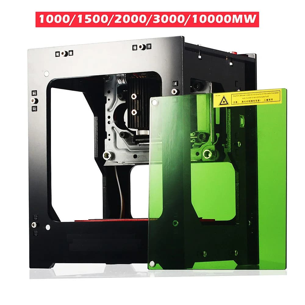 DK-8-KZ 1000/2000/3000/10000mw Professionale FAI DA TE Desktop Mini CNC Laser Incisore Taglierina Incisione Macchina di Taglio del Legno Router