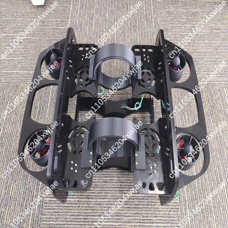 Kit ROV Subacqueo Fai-da-Te con Telaio Modulare per Raspberry Pi Pico e 3 Propulsori, Educazione Robotica Open Source