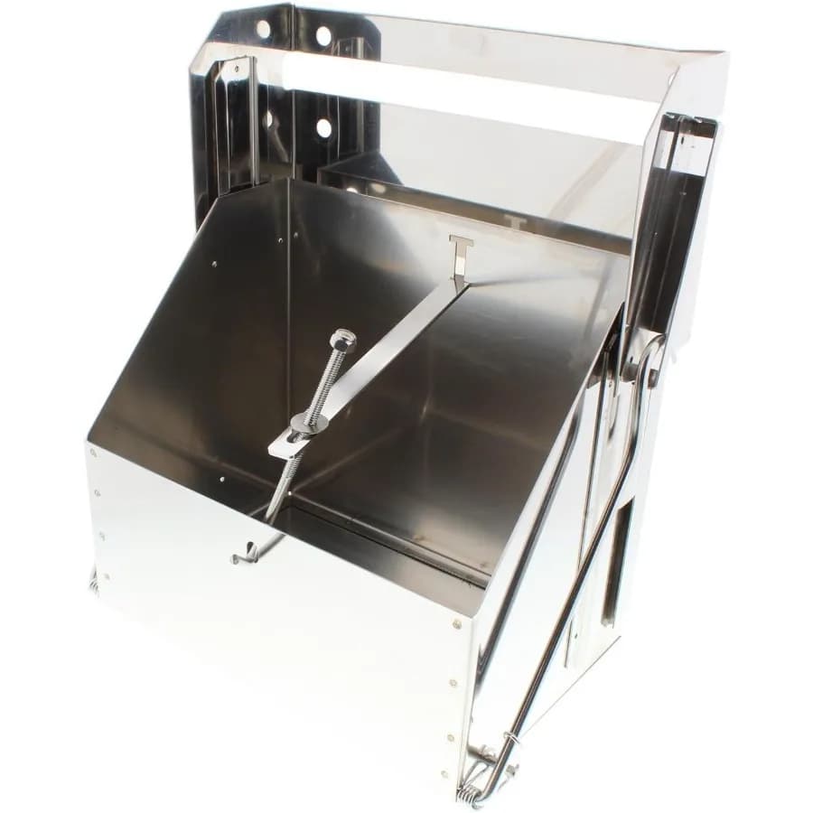 10,5x7x8 inch polished stainless steel battery box